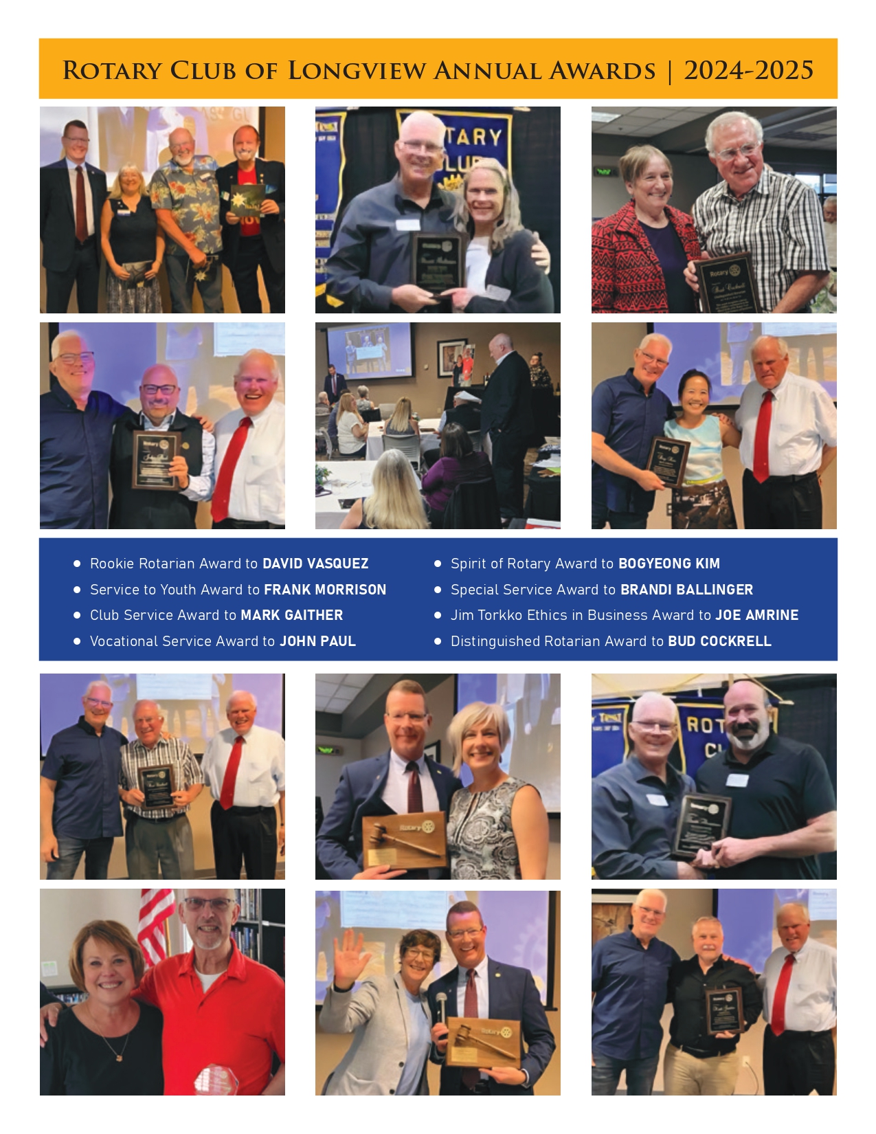 Rotary Club of Longview WA July Newsletter 2025 page 3